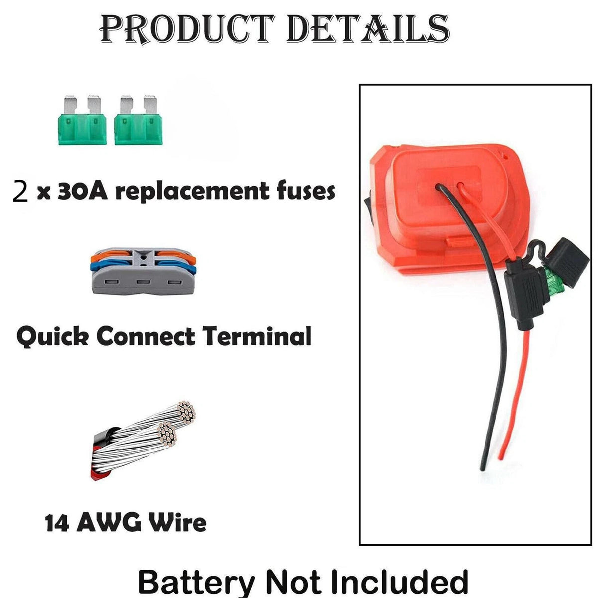 Power Wheels Adapter For Craftsman 19.2V Ni-MH Battery For Rc Toys Robotics