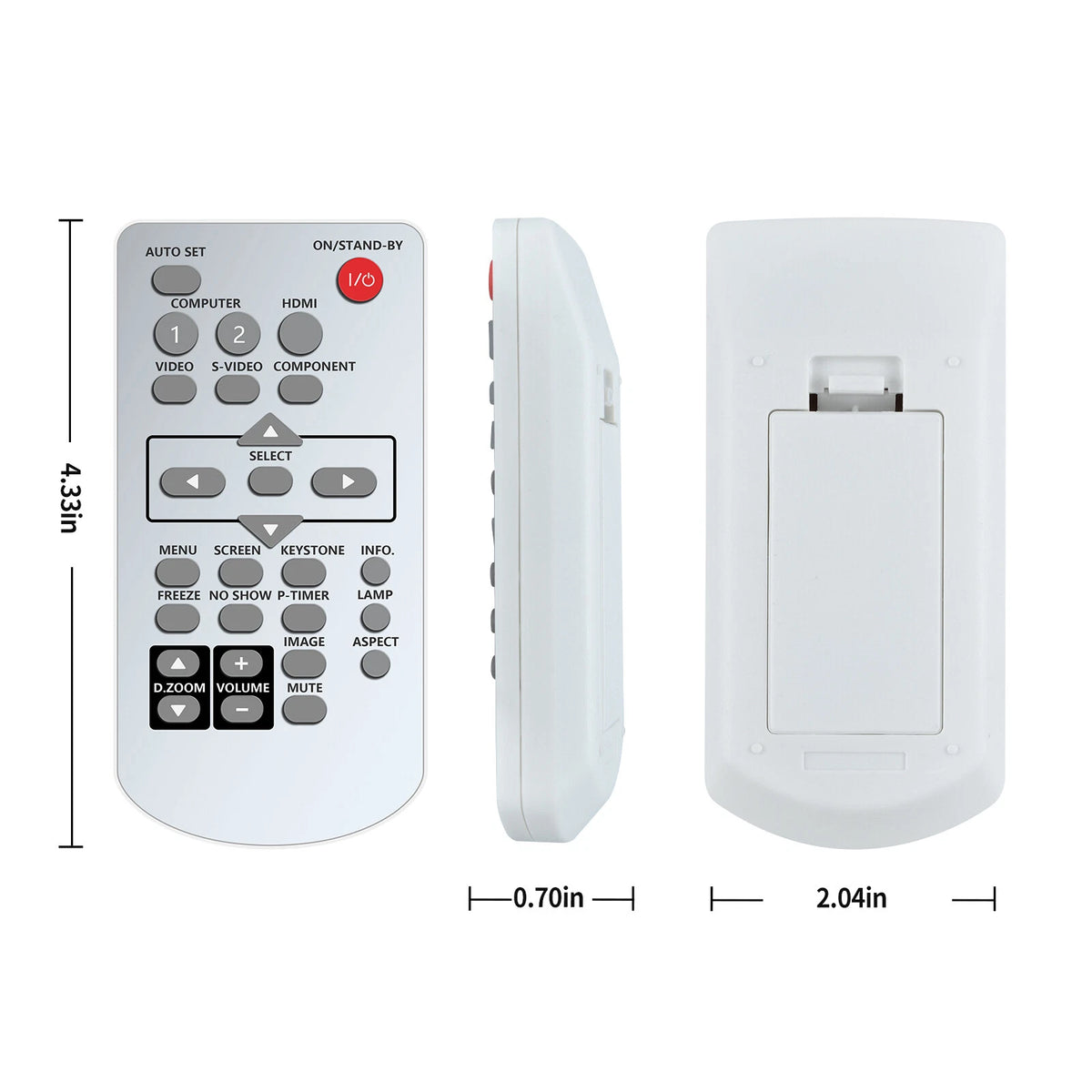MXBE For Promethean Multimedia Projector Remote Control PRM-30 PRM-30A