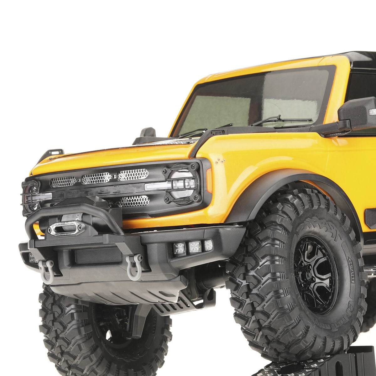 Front Headlight Lamp Cover W/ Screws for Traxxas TRX-4 2021 Ford Bronco 1/10 RC