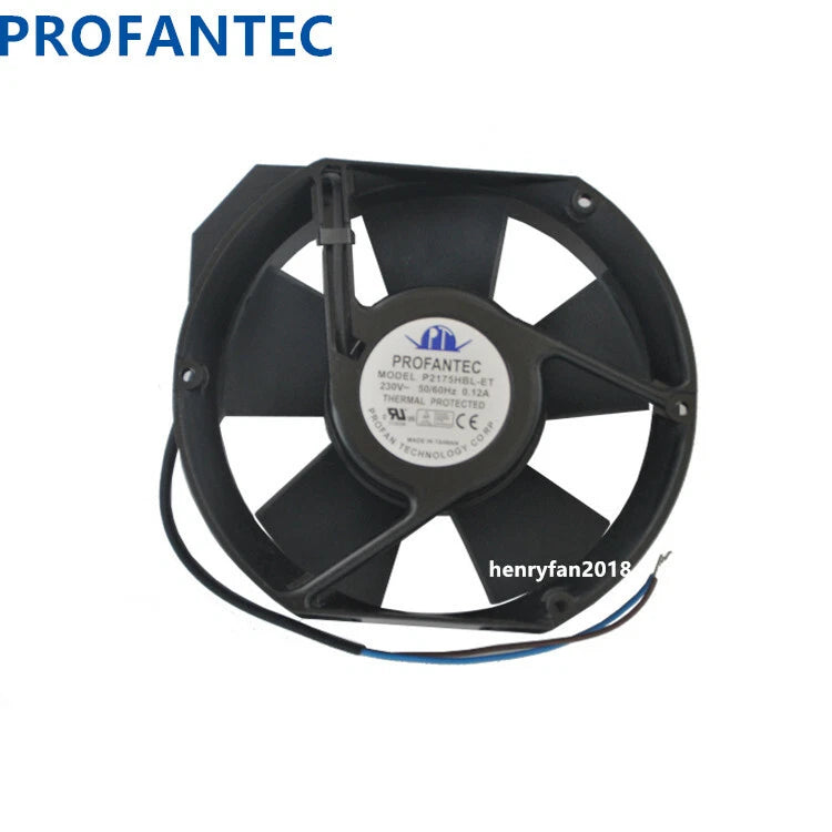 For PROFANTEC P2175HBL-ET Fan AC 230V 0.12A 172*150*51mm Inverter cooling fan