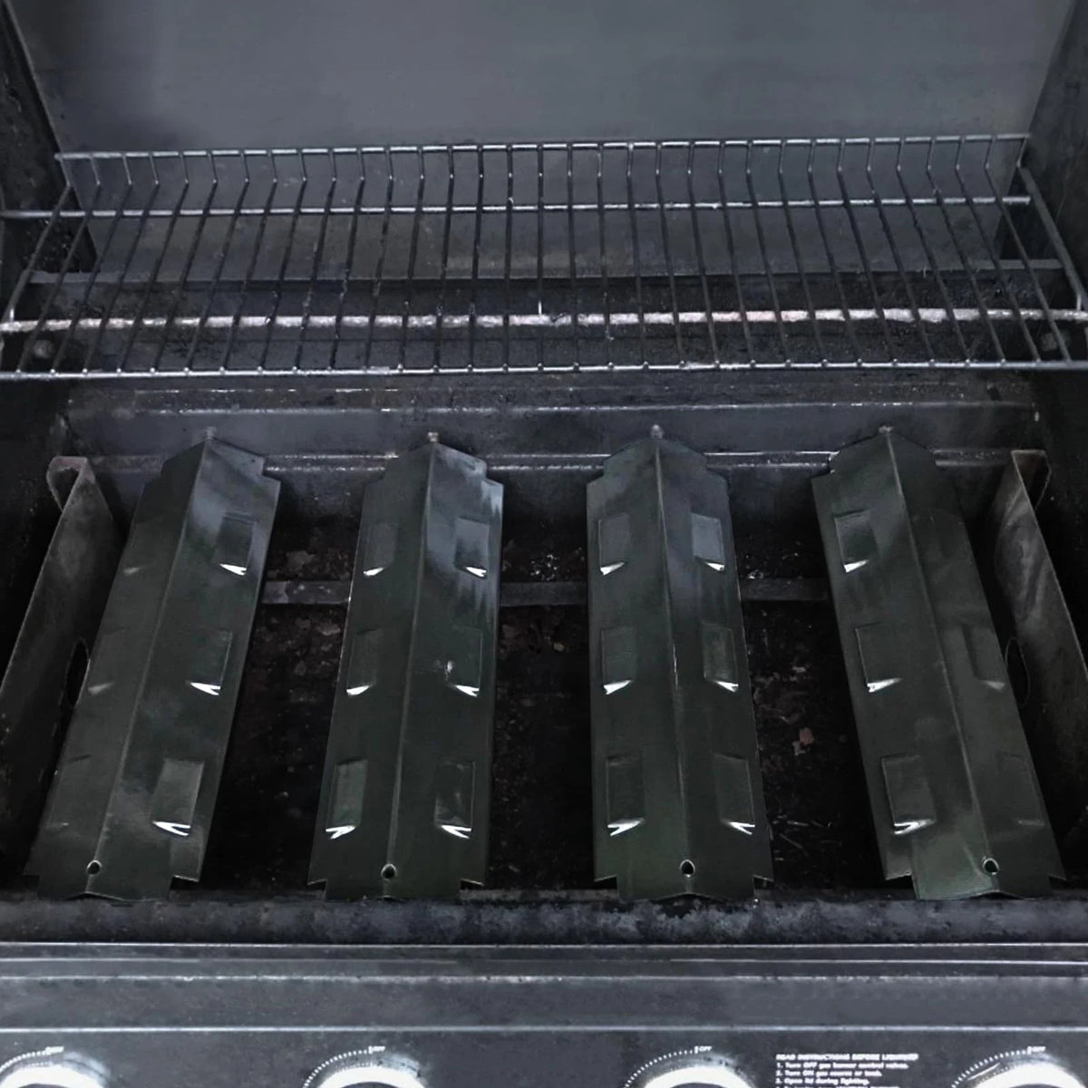 SHINESTAR Gas Grill Replacement Parts for 14 5/8 x 4 1/4 inch, black