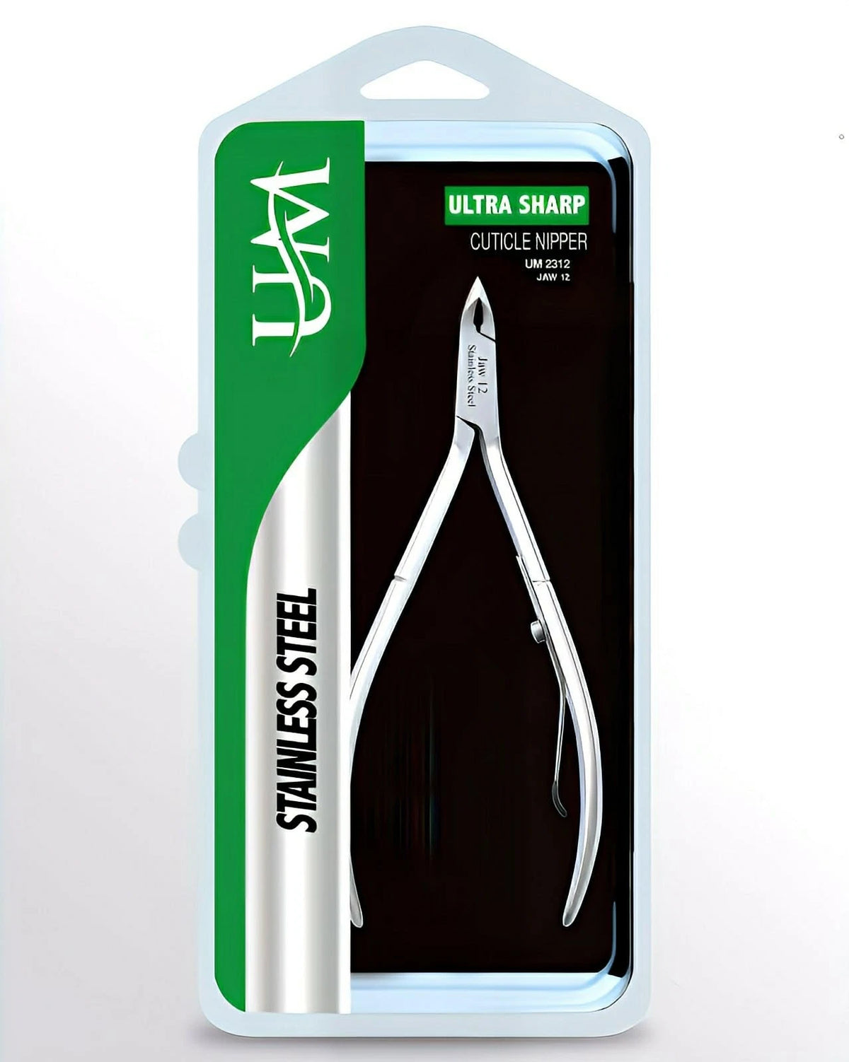 UM Supplies Cuticle Trimmer | Hangnail Remover | Extremely Jaw 12, Silver