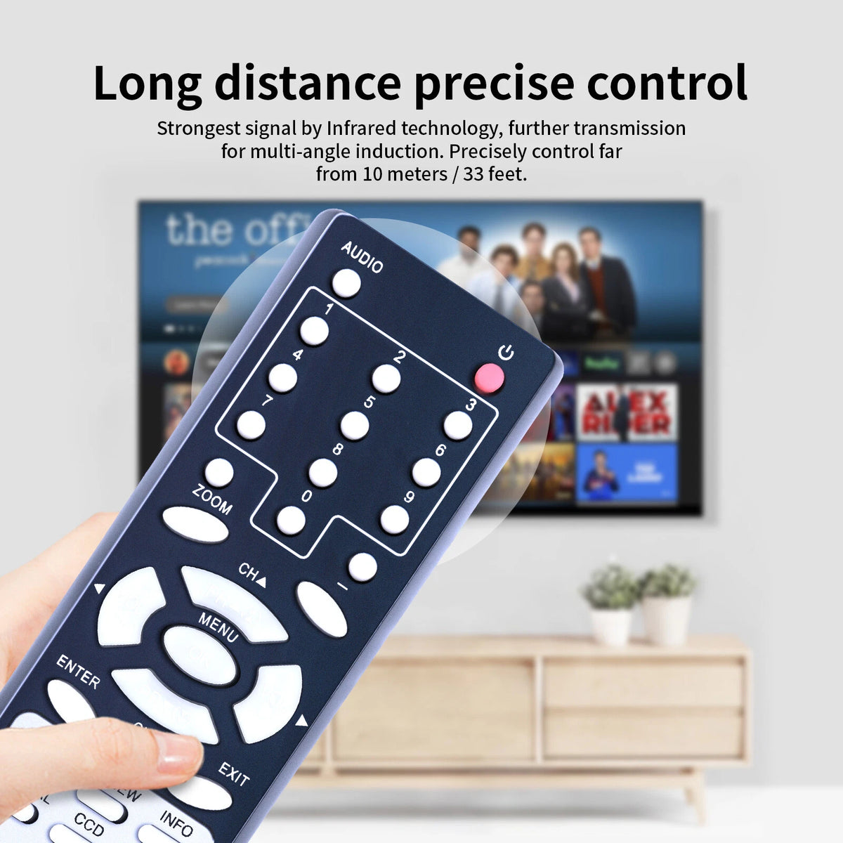 RC-032 Remote Control For COBY Converter box DTV100 DTV101 DTV102 DTV103
