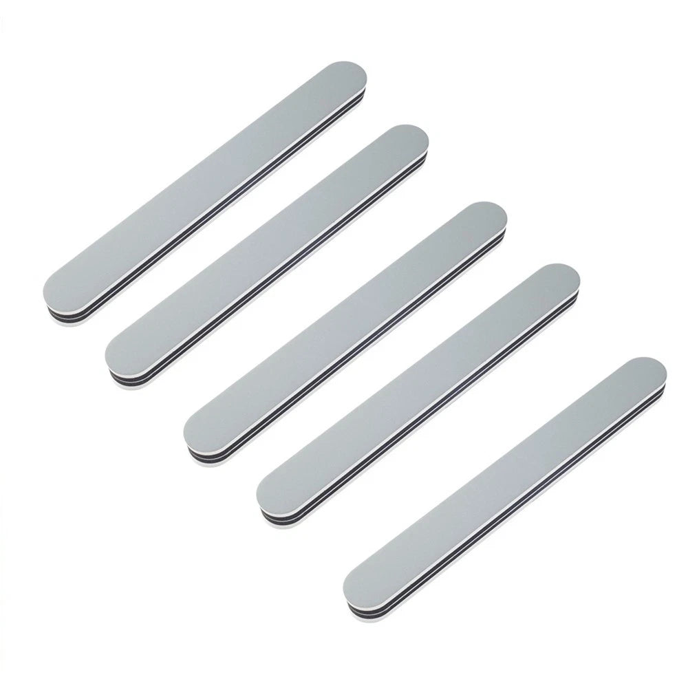 5Pack Sponge Nail Buffer Files Block Grinding Polishing/Treatments Bar Military
