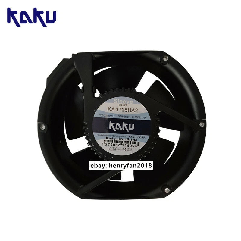 KAKU Fan KA1725HA2 220-240V 0.20/0.17A 172*151*50MM Sleeve Bearing Axial Fan