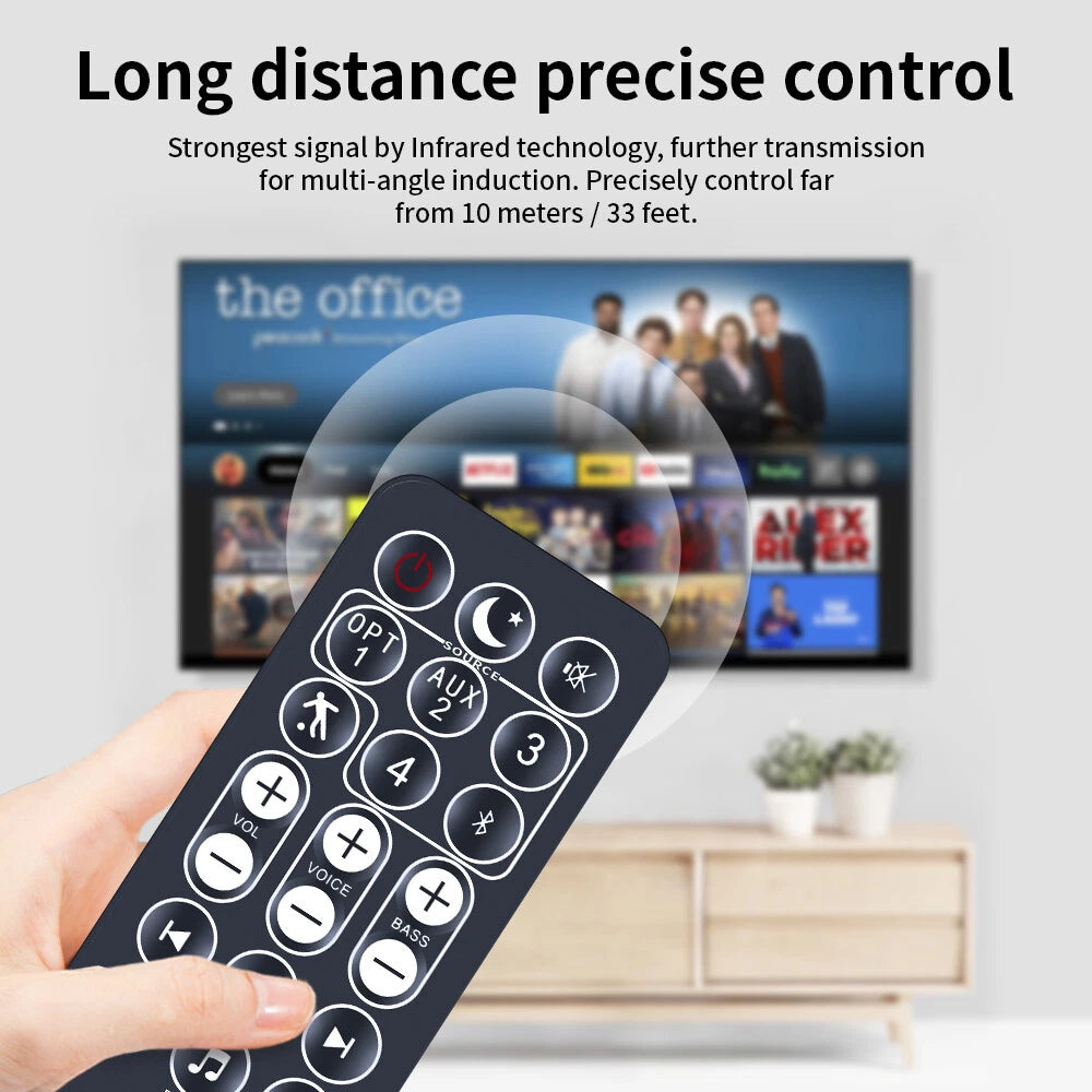 Remote Control For Polk SoundBar RE8112-1 RE8114-1 RE6915-1 RE81141 RE81121