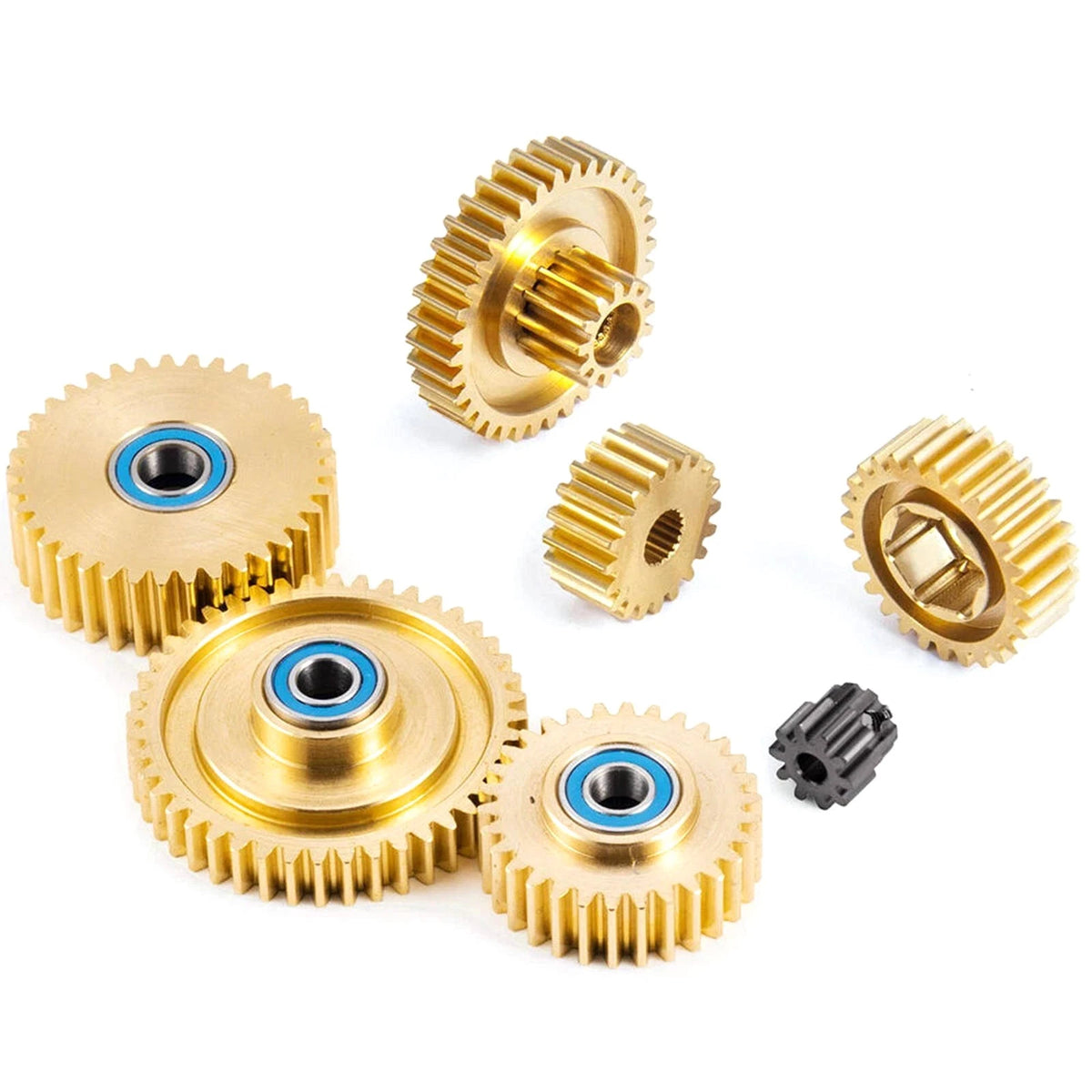 Transmission Gearbox Gears Set Parts for Tamiya 1/14 Tractor Trailer