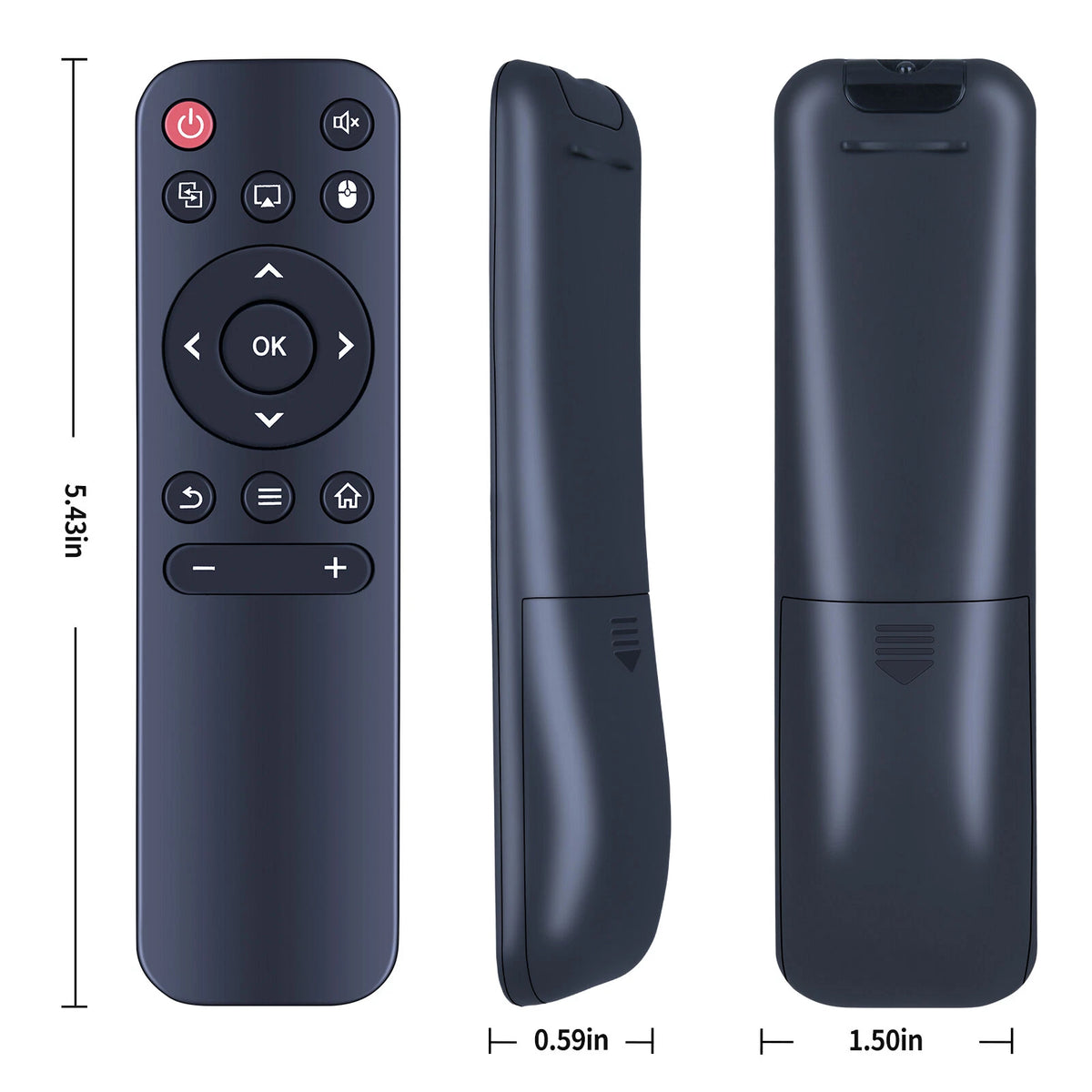 Replacement Remote Control For LYNCAST X1AQ Smart Mini Projector