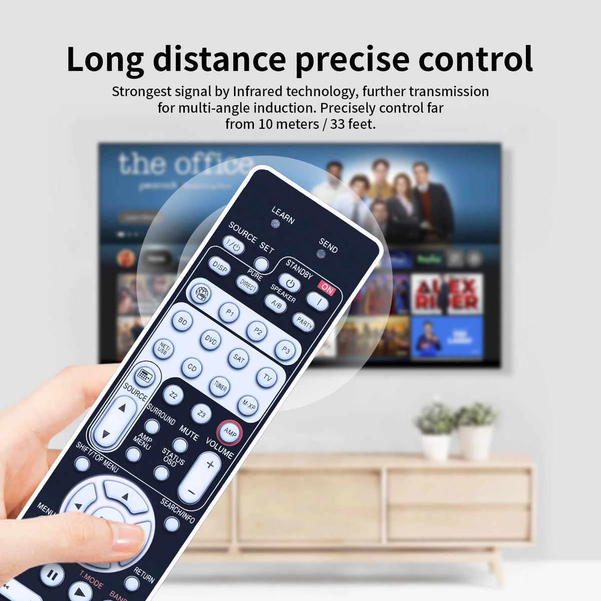 RC014SR Remote Control For Marantz SR6006 SR5006 NR1602 AV Receiver