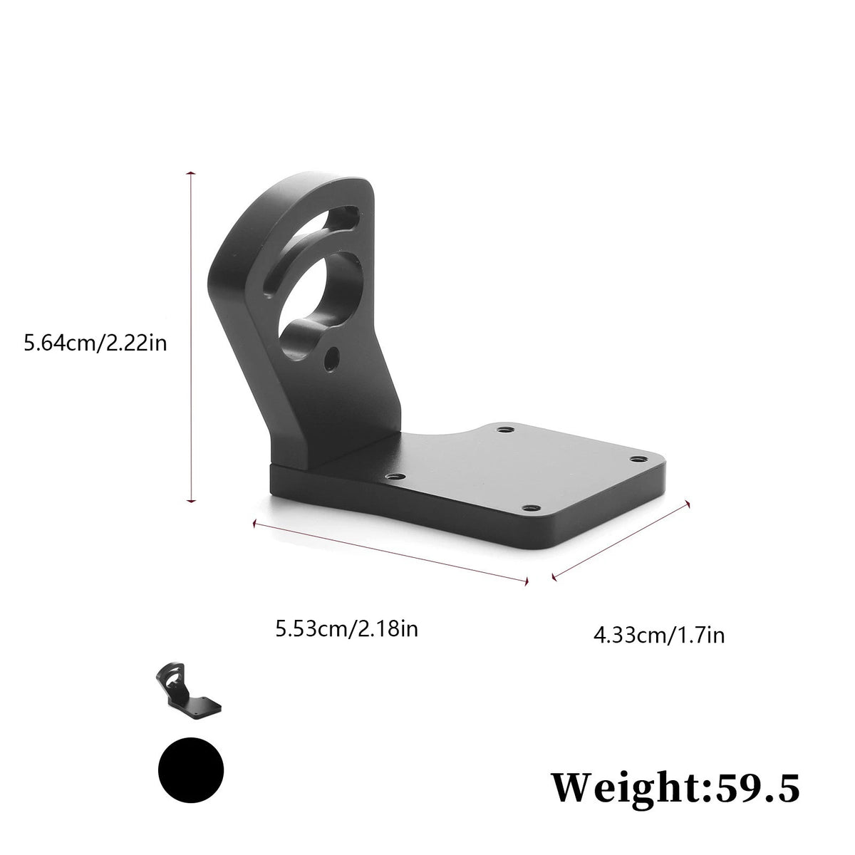 Aluminum Alloy 7075 Motor Bracket Mount For Traxxas Revo 2.5/3.3 1/10 RC Car tt
