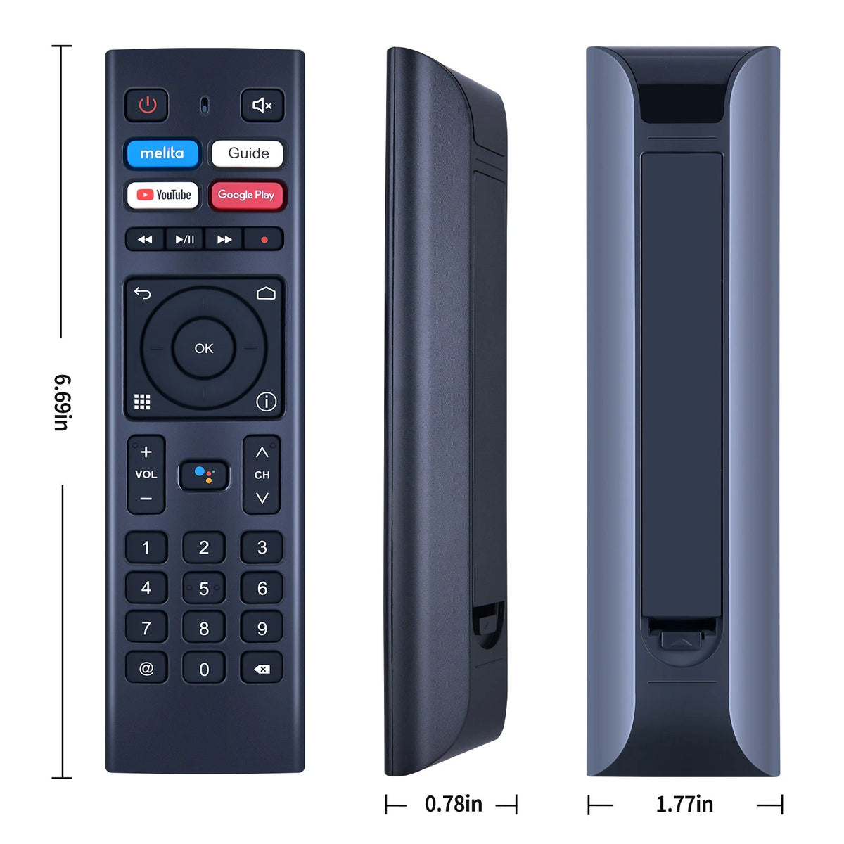 Replacement Remote Control For Melita NexTV Box - Android TV Malta
