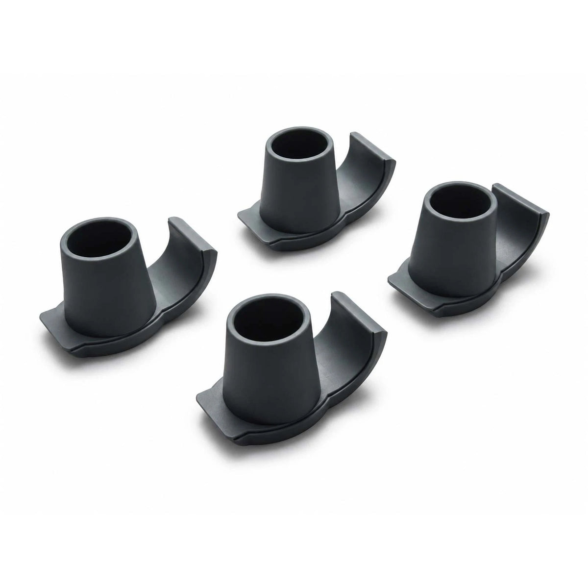 4 Pack Durable Nylon Walker Ski Glides Universal Sliders for Folding Walkers