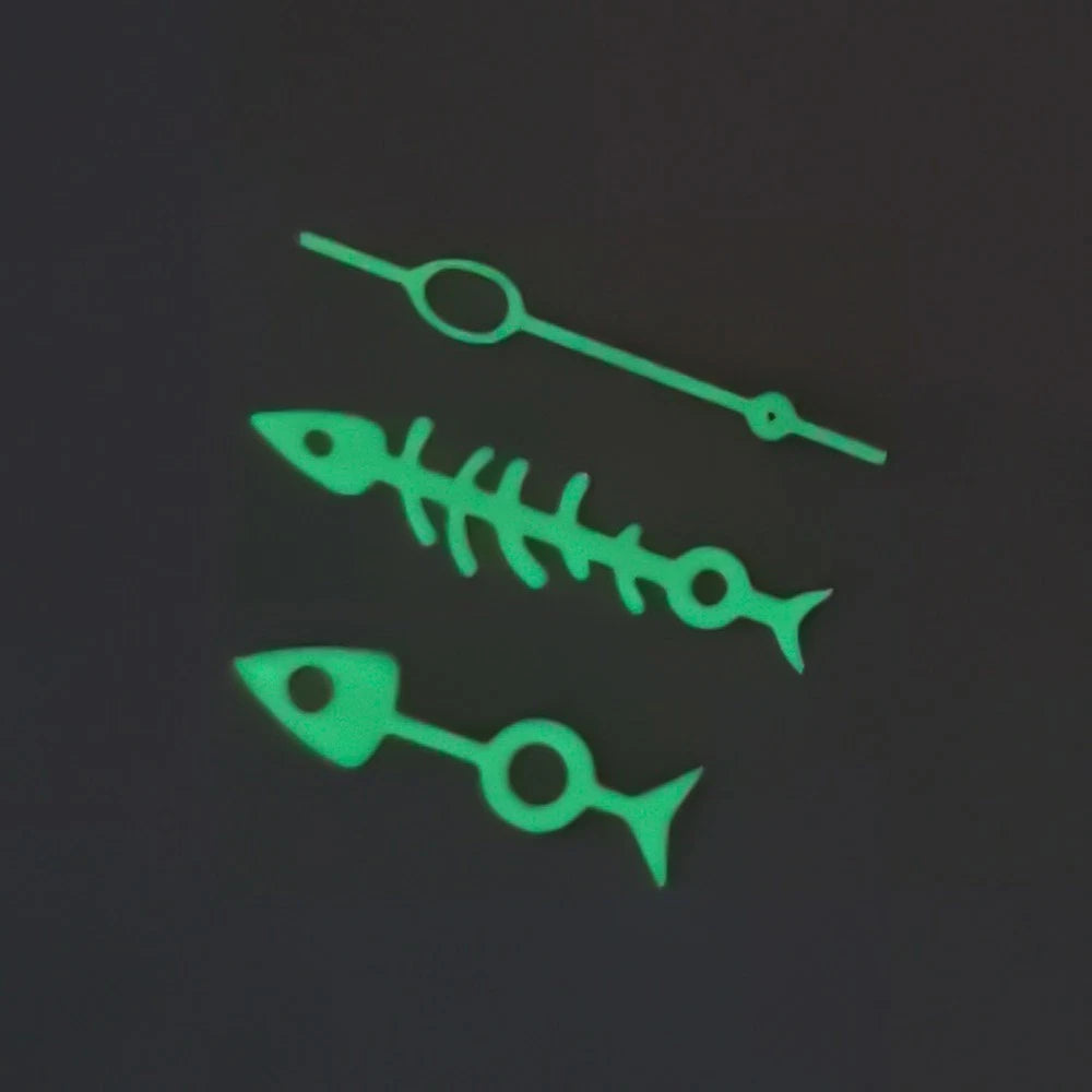 1 Set Luminous 316L Steel Watch Hands Needles For NH35/NH36/4R/7S Movement.