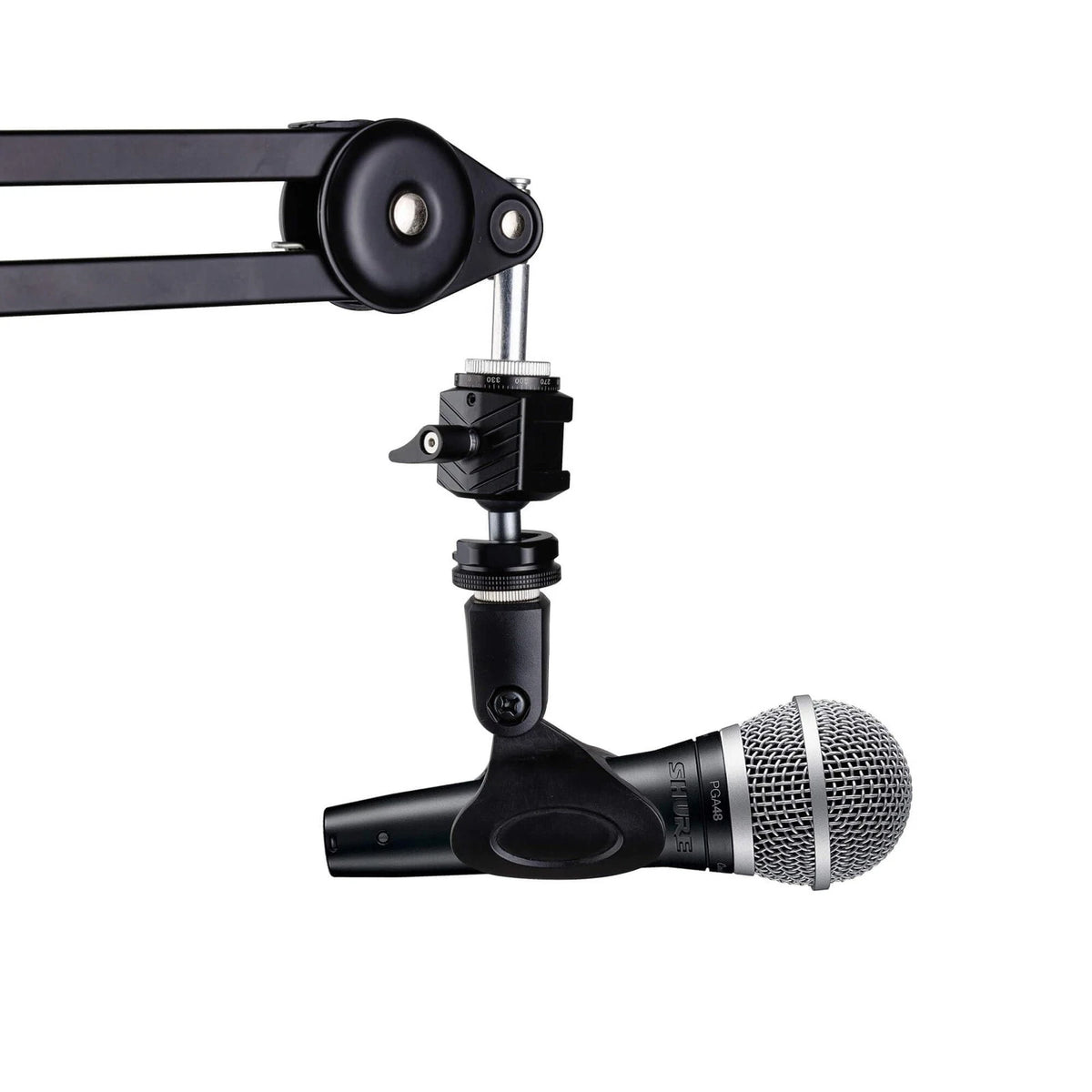 POWRIG 5/8" -27 Thread Ball Head Mount for Microphone, Cameras, Tripods. Black