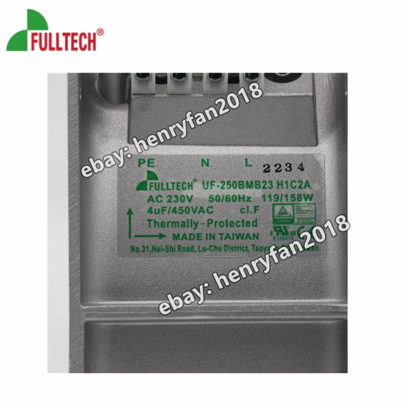 FULLTECH UF-250BMB23H1C2A fan AC230V 119/158W Photovoltaic inverter fan