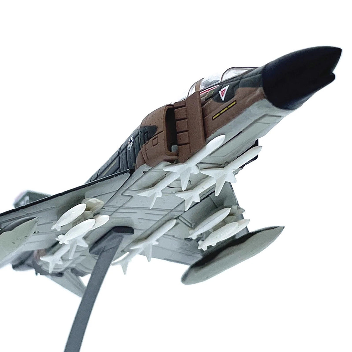 Durable 14cm Diecast Alloy 1/144 Scale USAF F-4 Phantom II Fighter Model Gift