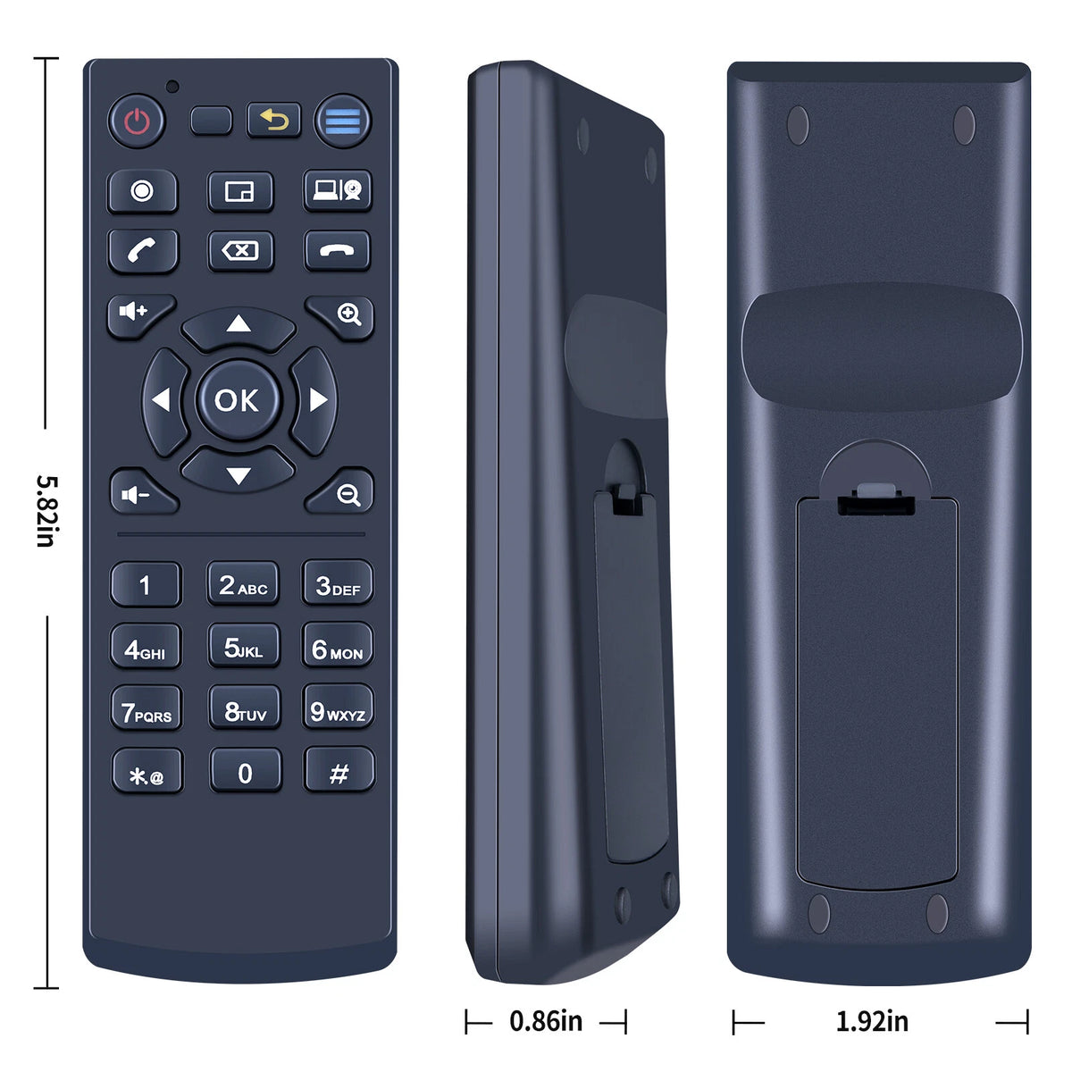 For Yealink VCR11 VCS Remote Control for Yealink MeetingBars A10, A20, A30, A40