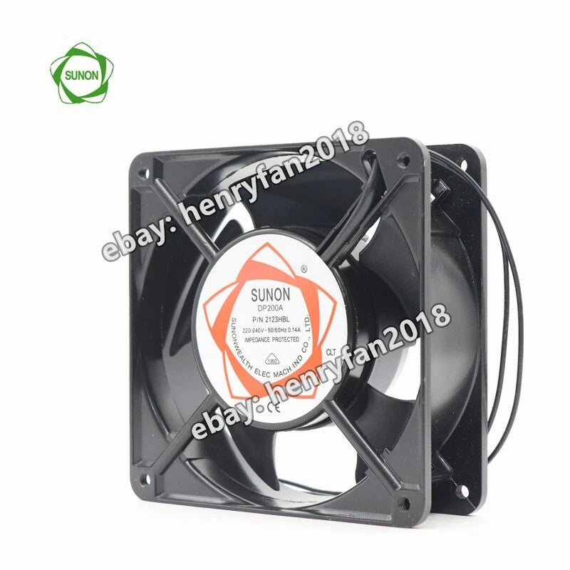 SUNON Fan DP200A 2123HBL Axial Fan 220~240V 0.14A 120*120*38MM Case Cooling Fan