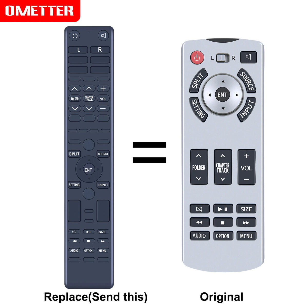 Remote Control For 2021 Lexus LS500 Rear DVD Entertainment System 86170-50500