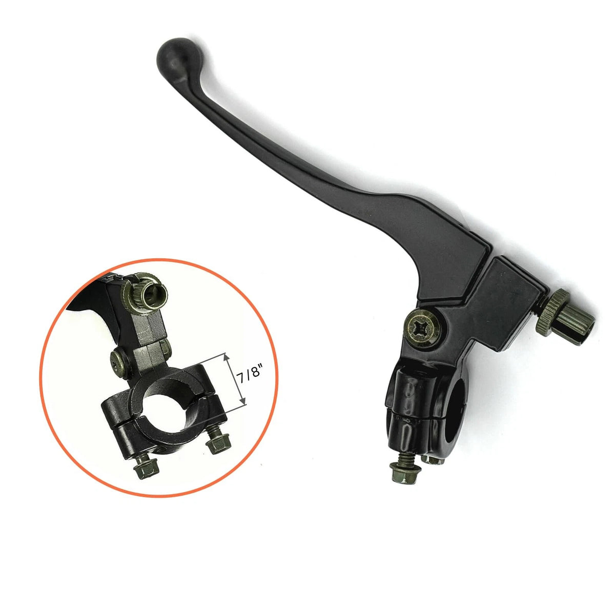 Swagnaz Mini Bike Brake Lever (Left)+69" Drum Cable fits for Black