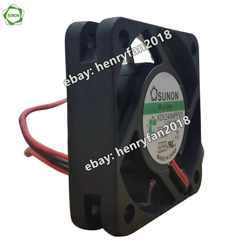 1Pcs SUNON KDE2404PFV2 Axial Fan DC 24V 1.4W 40*40*10MM 2Pin Maglev Cooling Fan
