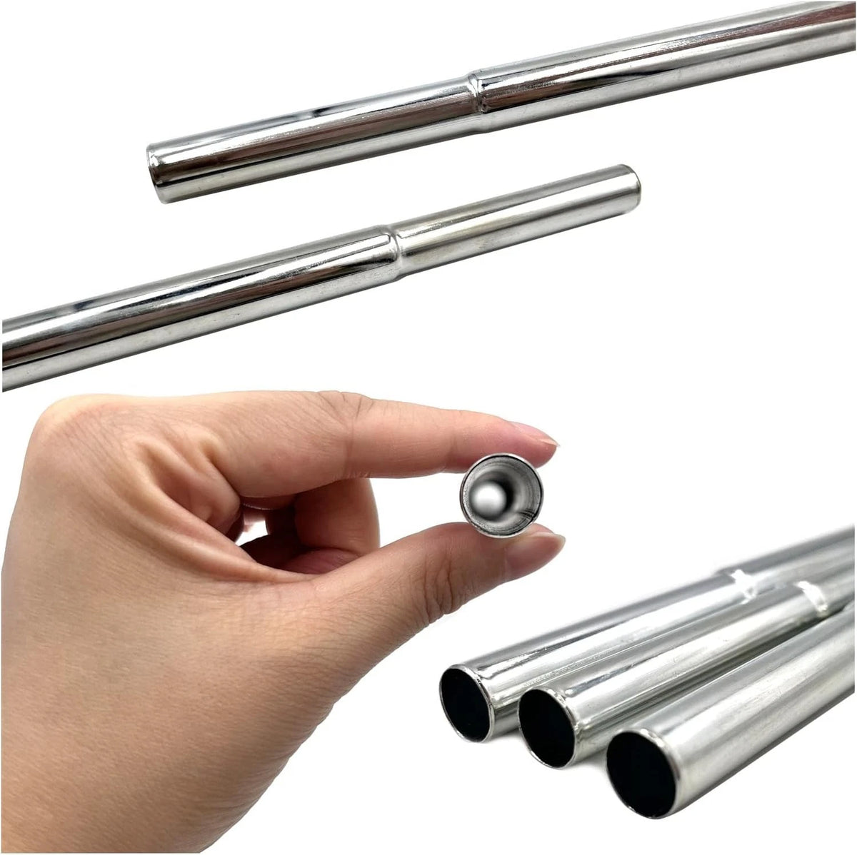 0.580" 0.600" Putter Golf Shaft Extension for 0.58inch-1pcs, silver