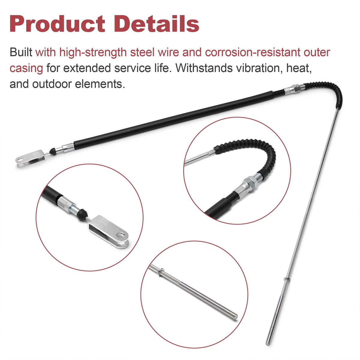 54005-1182 Front Brake Cable For Kawasaki Vulcan 800 1995-05 800 Classic 1996-05