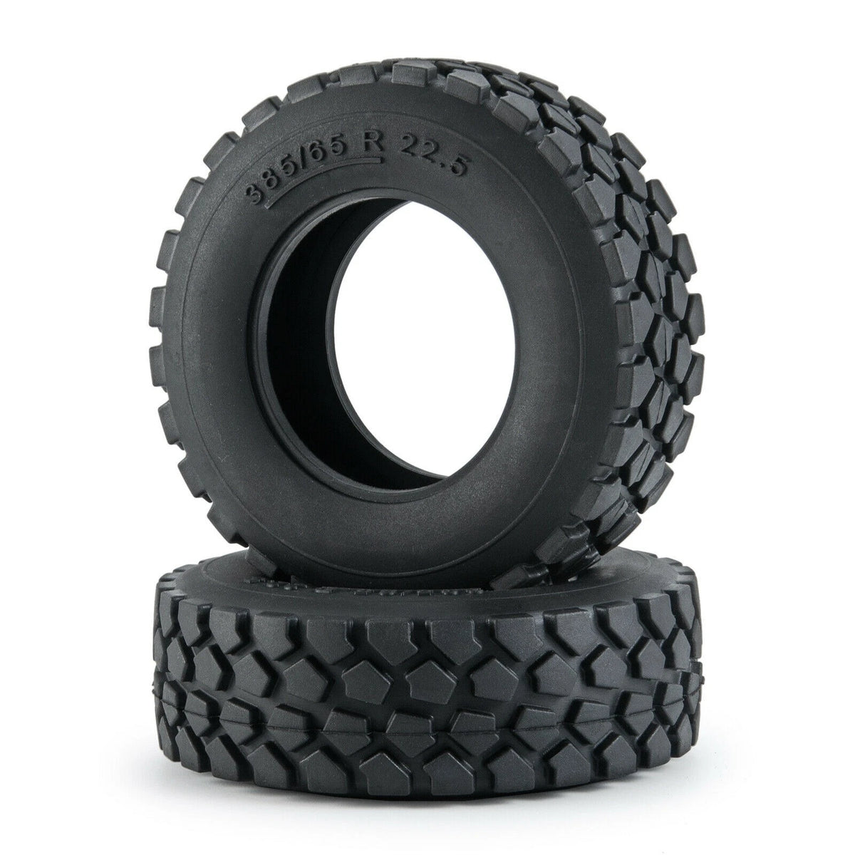 4* Rubber Tires Tyres For Tamiya 1/14 RC Tractor Truck Car Repair Parts