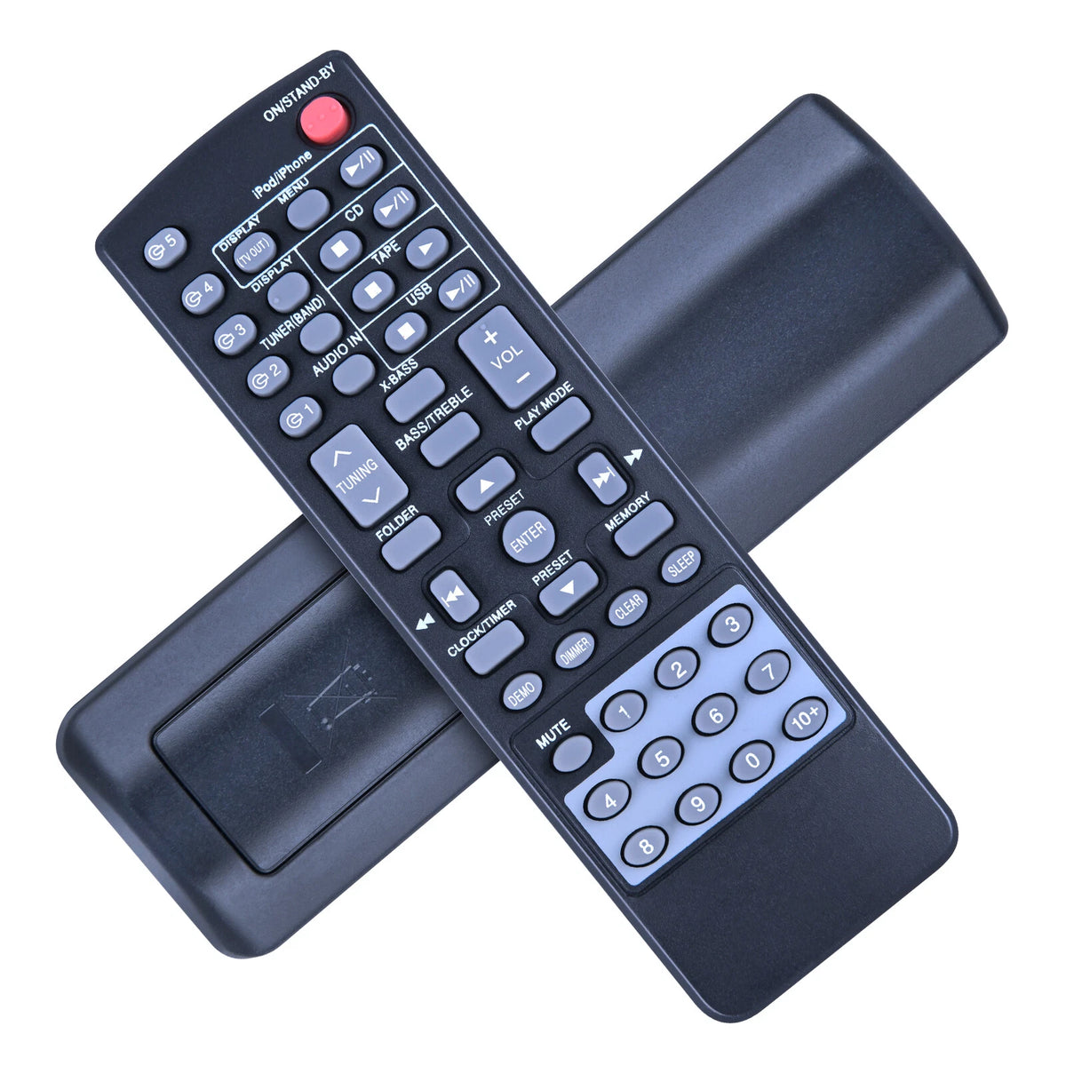 RRMCGA255AWSA Replacement Remote Control For Sharp CD Player Stereo System