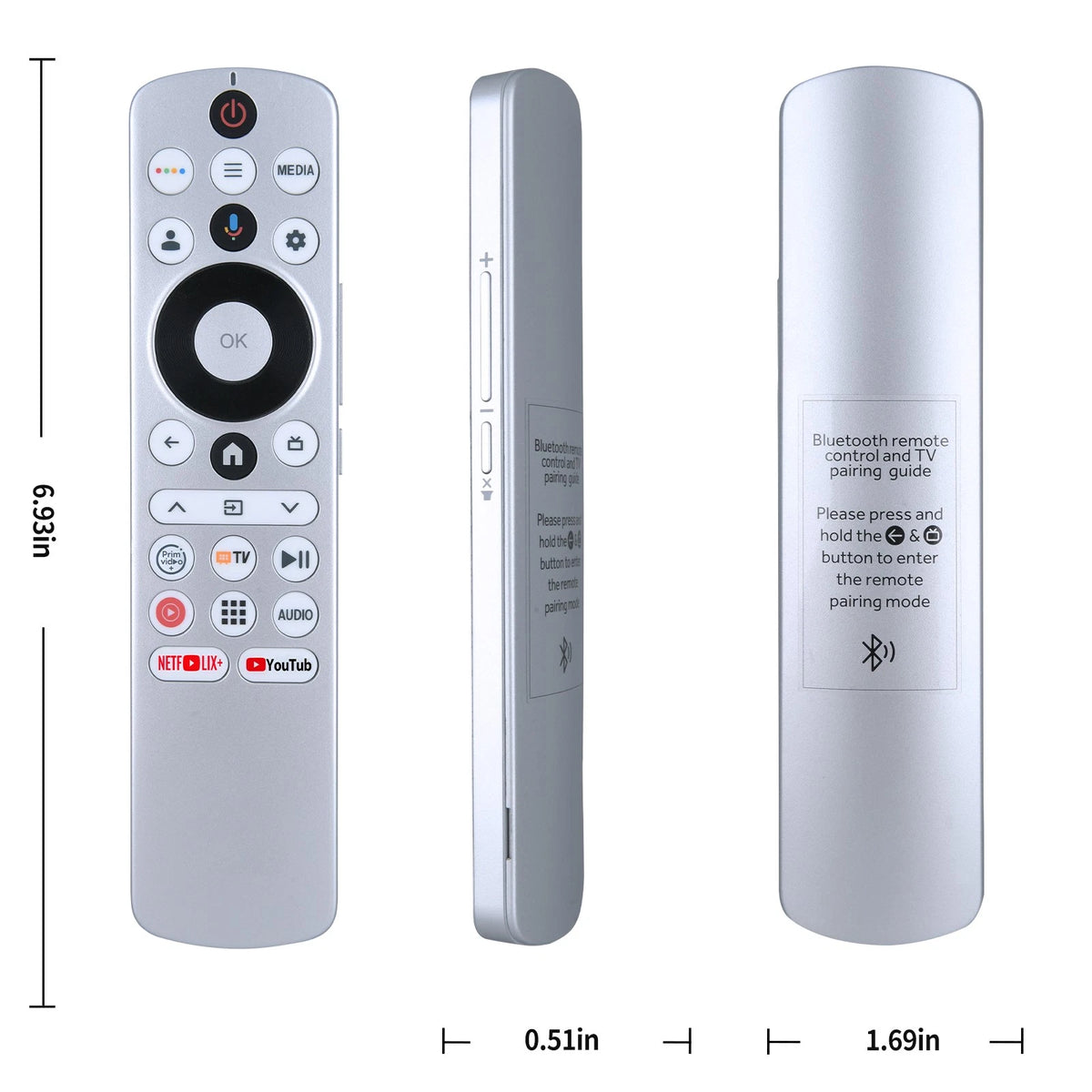 Replacement Remote Control For Haier aqua TV HTR-U33GA