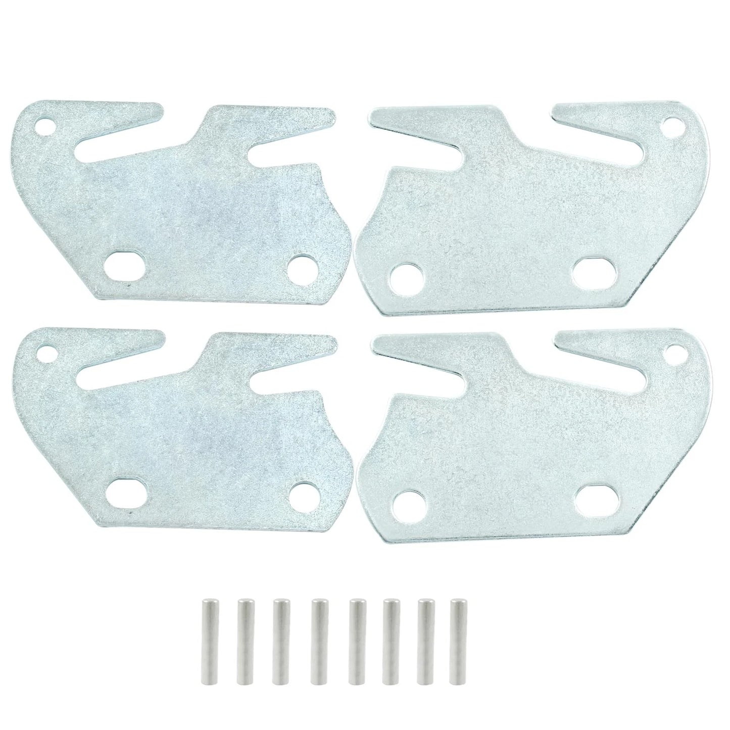 Hordion 4Pcs Wood Bed Rail Hook Plates, Plates with Screws for Bed...