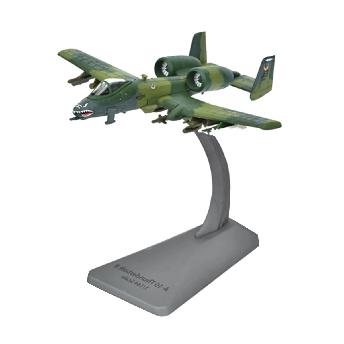 1/144 Diecast Alloy A-10 Fighter Military Airplane Model With Display Stand