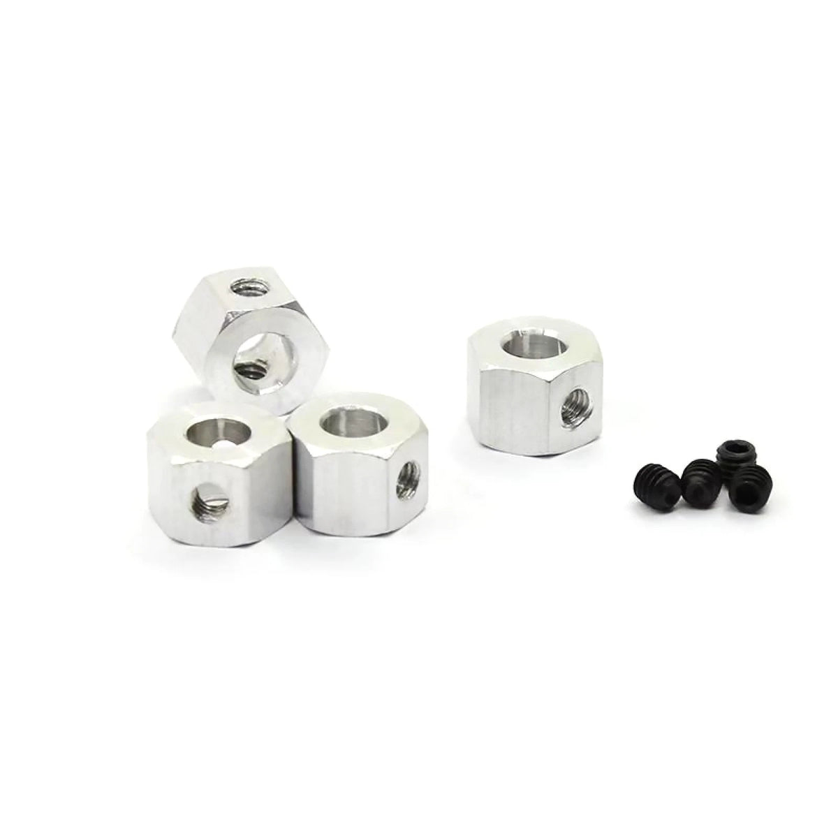 Metal 5mm Wheel to 12mm Combiner Wheel Hub Hex Adapter For WPL D12 C14 MN D90 q