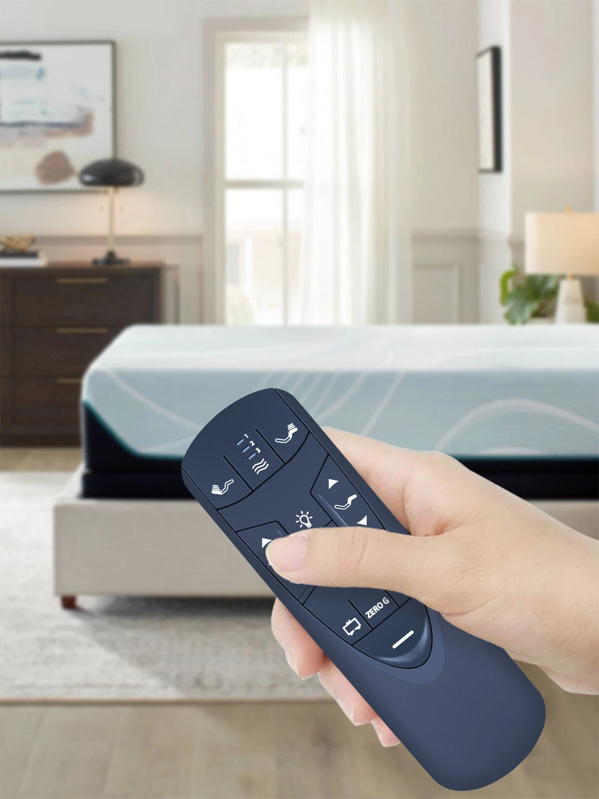 For Tempurpedic Ergo EXTEND Remote Control RF502A JLDK.33.01.37