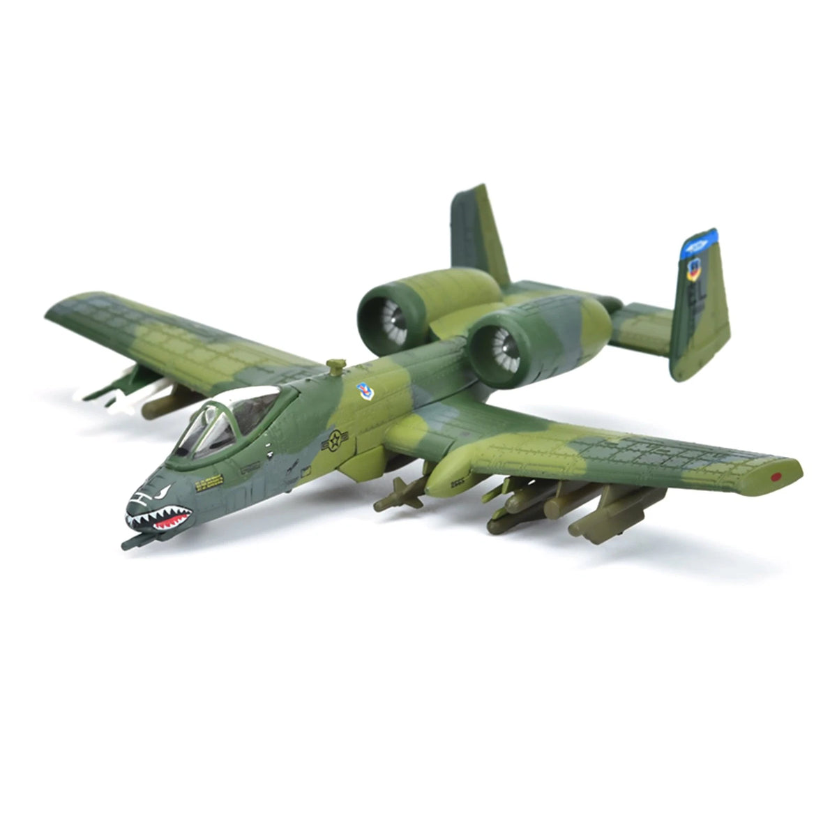 1/144 Diecast Alloy A-10 Fighter Military Airplane Model With Display Stand
