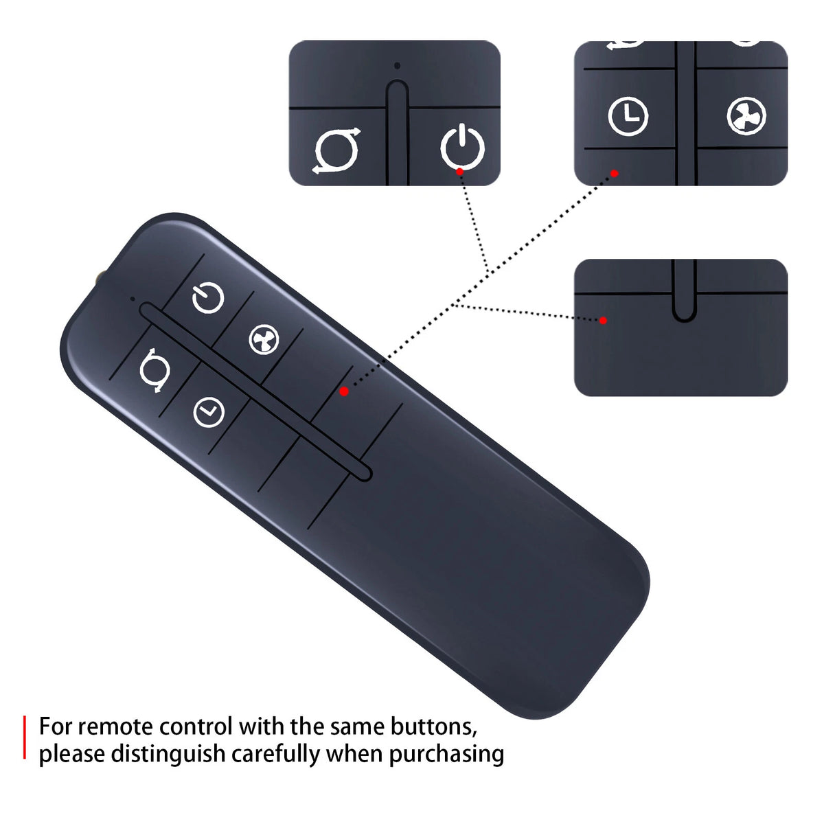 Remote Control 2033684 For Lasko T38415 Hybrid Tower, T42215 Slimforce Tower