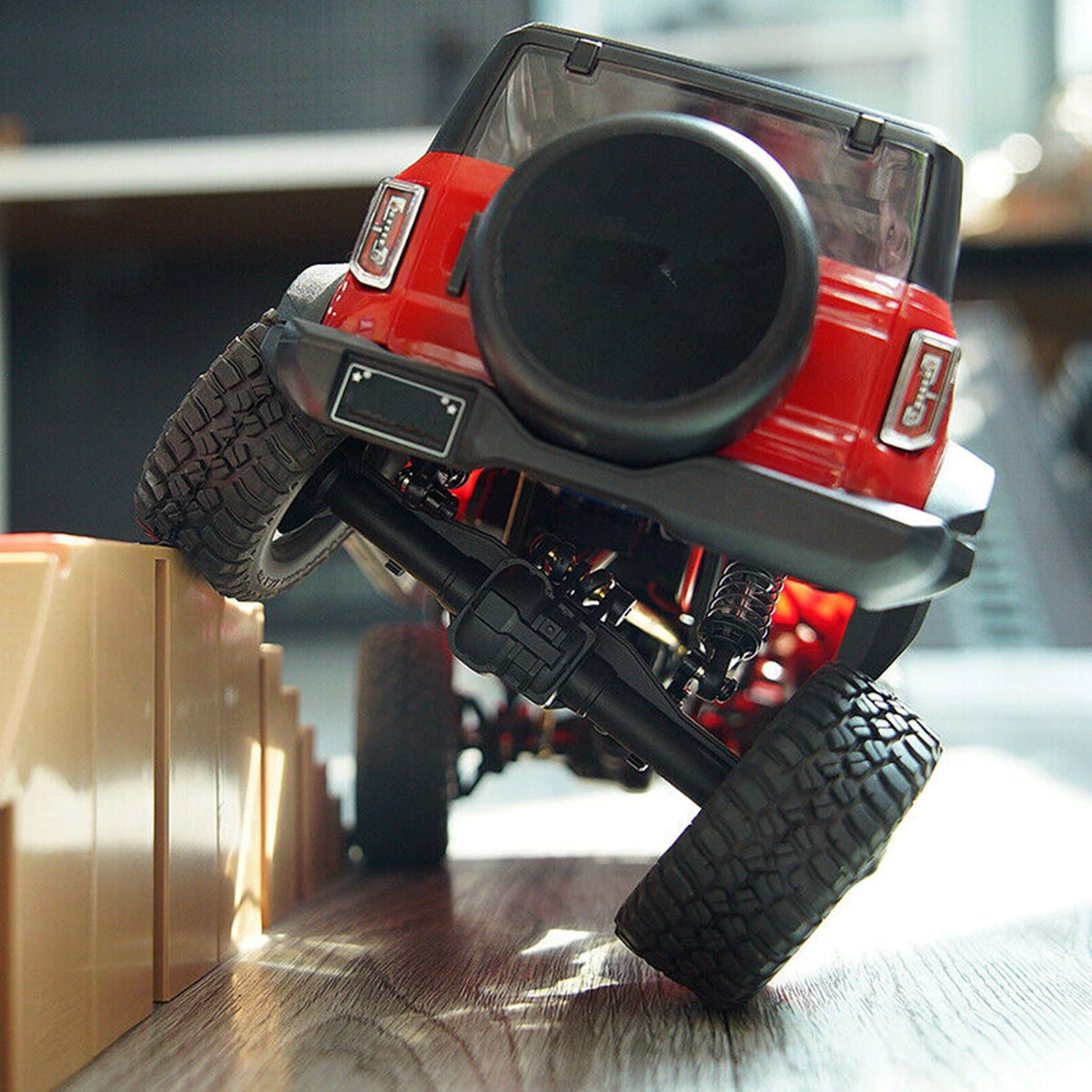 CNC Shock Flex Blade Crawler Car Upgrades For TRX4M 1/18 RC Car Components