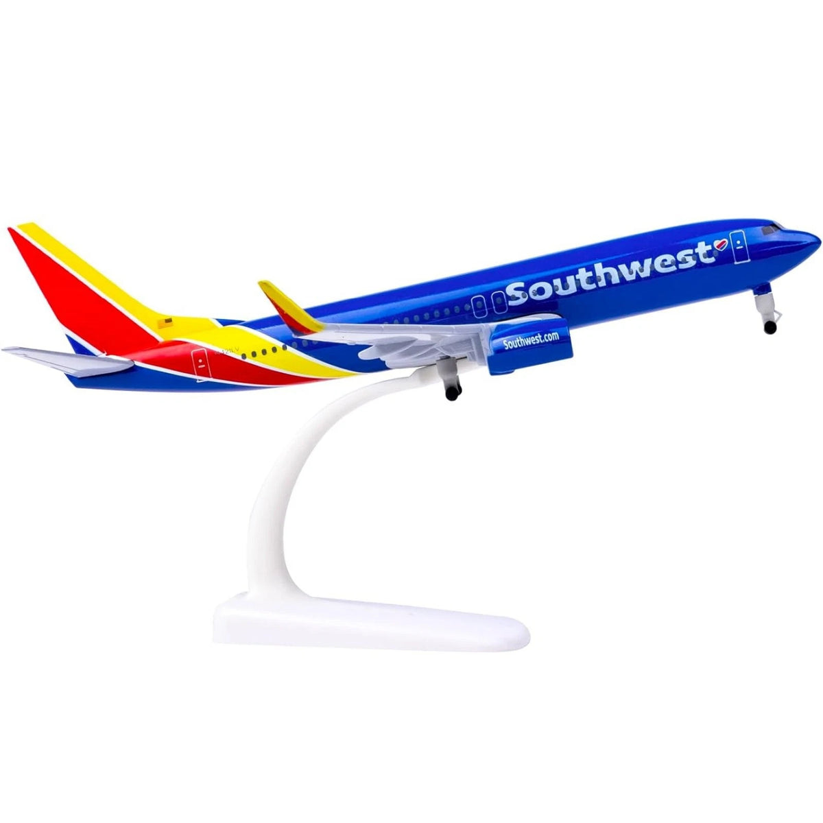 20cm 737 B737 Airline Diecast Airplane Model With Wheels Static Display