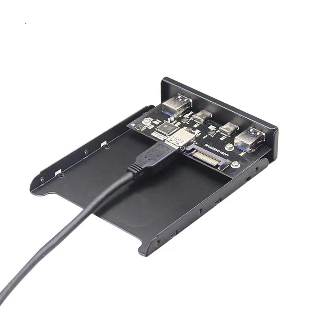 3.5 Inch Ports USB Front Panel Floppy Bay Expansion Adapter Computer Accessories