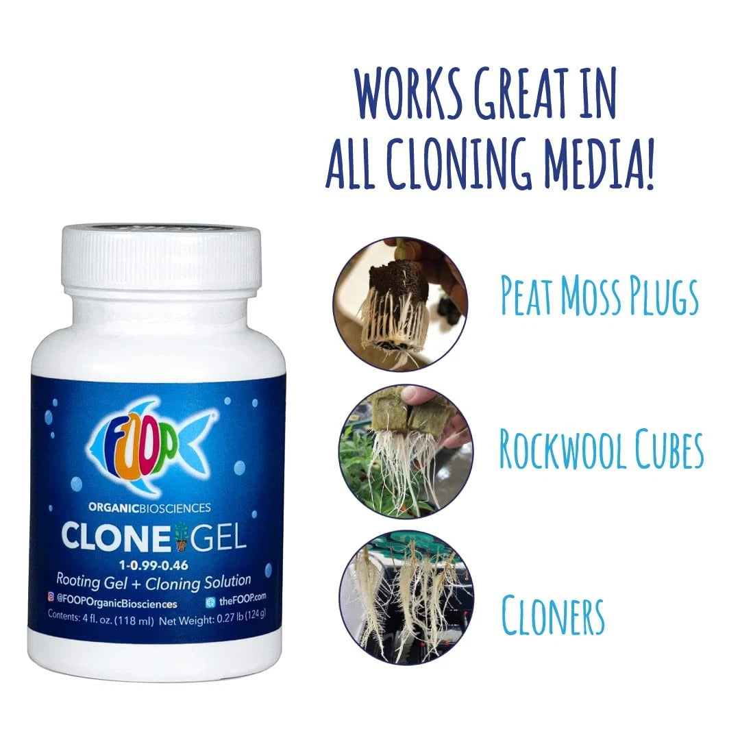 FOOP Clone Gel - Two Products in One: Rooting + (4 fl oz)