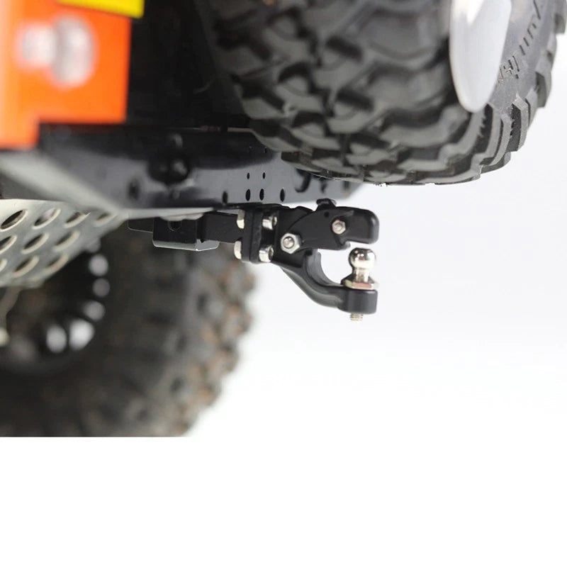 Metal Trailer Hook Drop Hitch Receiver Set For Traxxas TRX4 RC Car Crawler yy