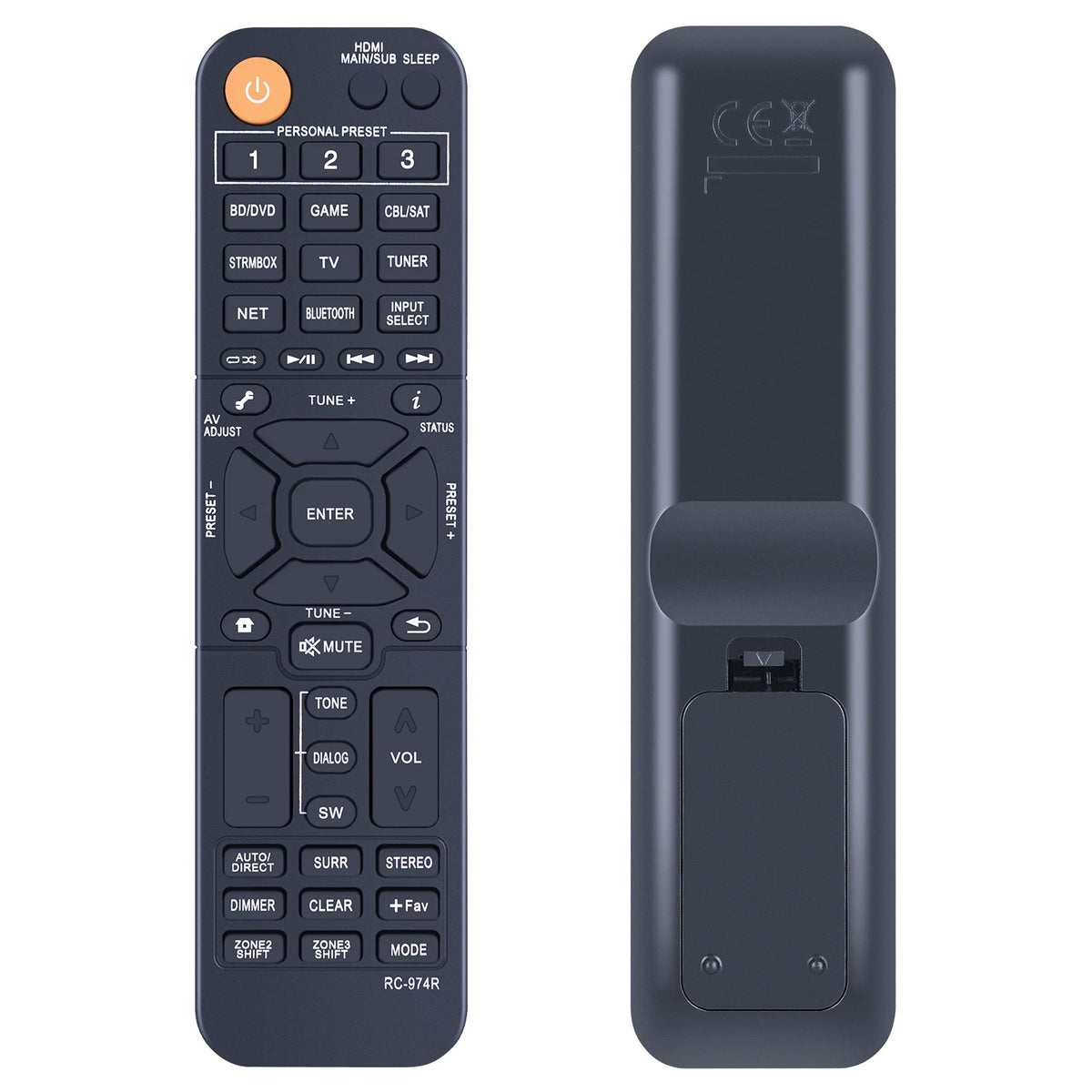 RC-974R Remote Control For Pioneer Audio Receiver VSX-934 RC-977R