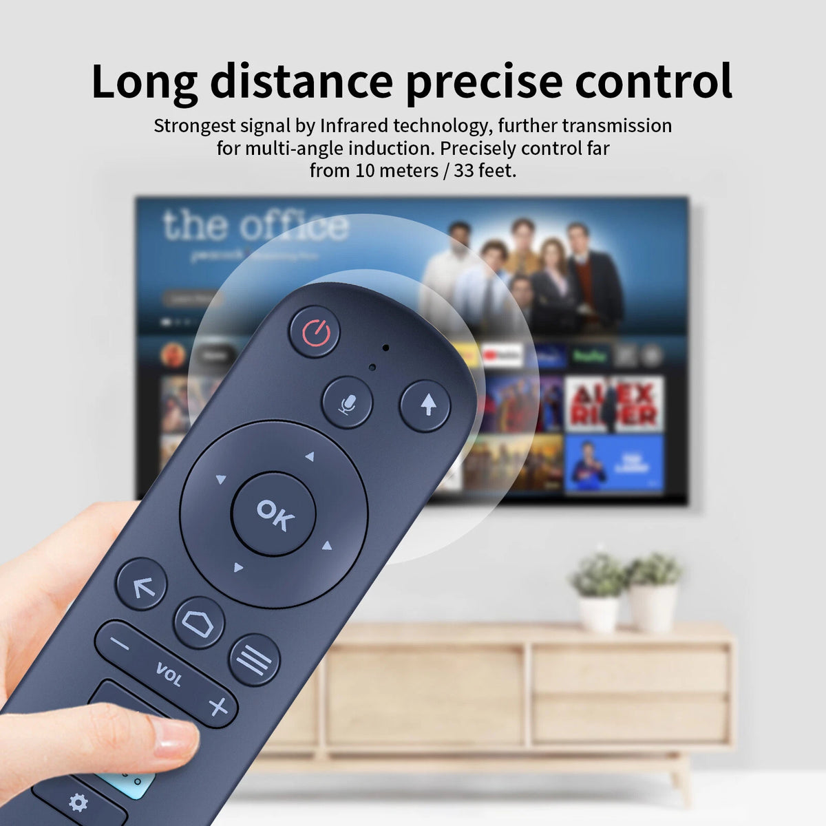 Replacement Remote Control For Ergo Flying Mouse Without Voice