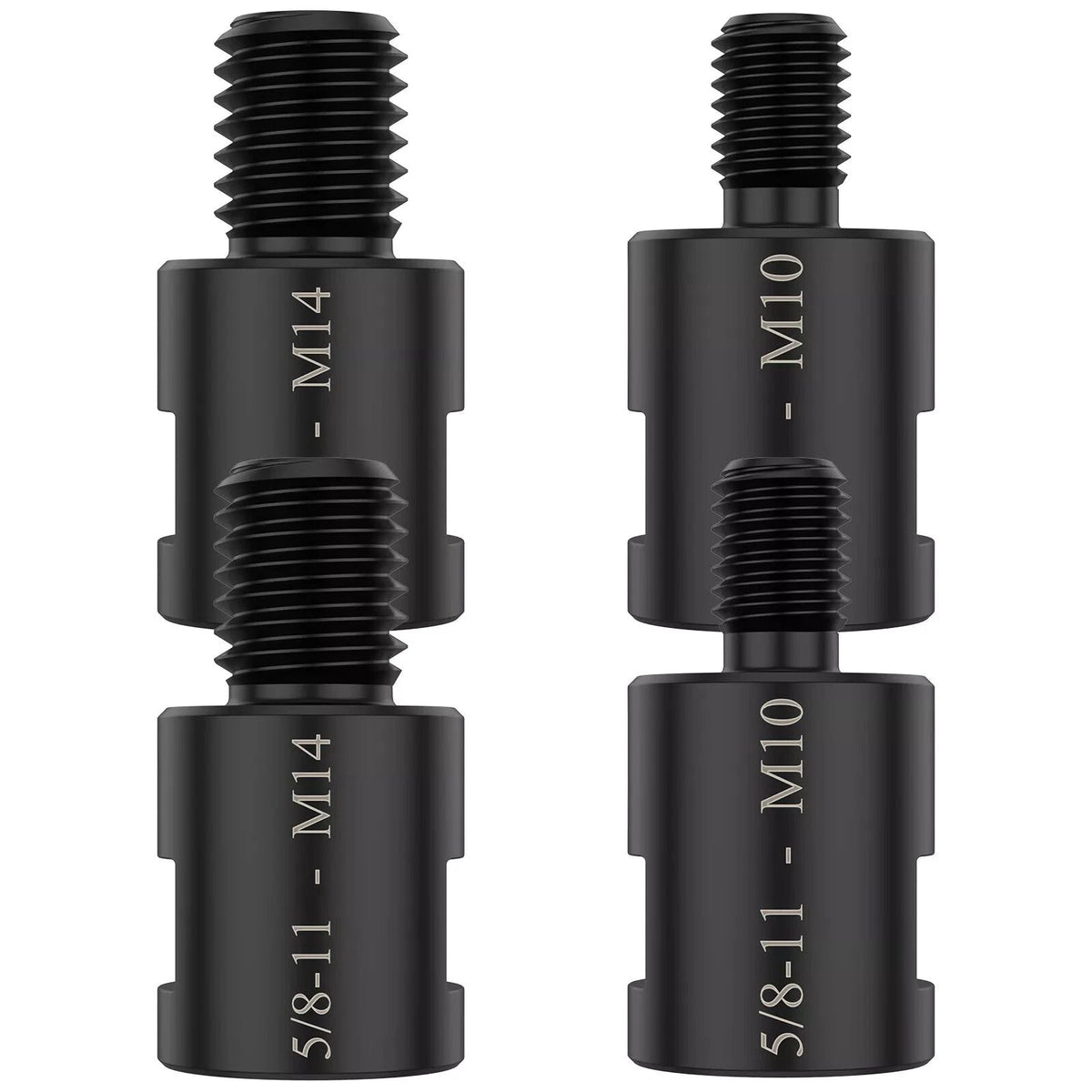 4x Adapter 5/8" 11 Female to M10/M14 Male for Angle Grinder Electric Drill