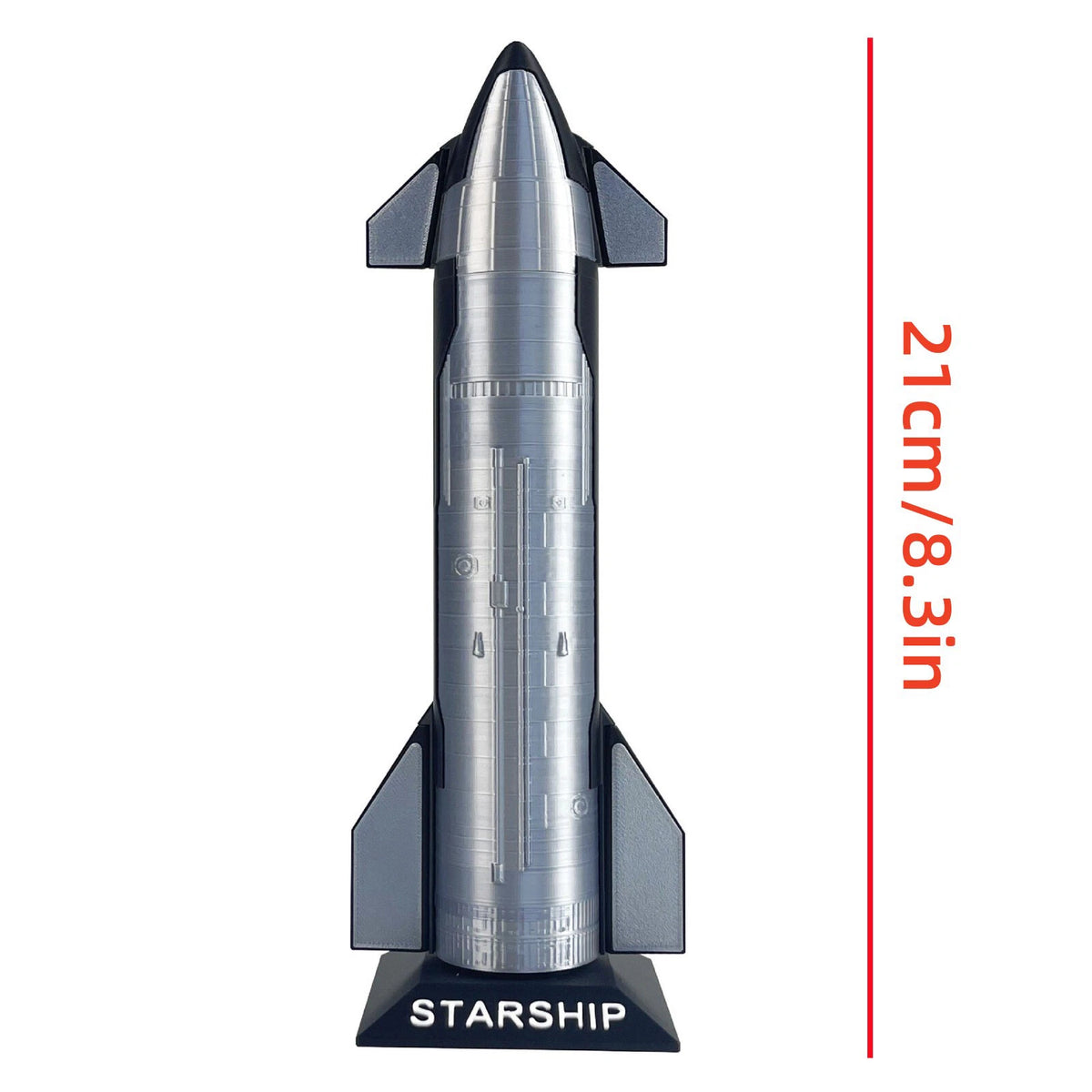21cm 1/240 For SpaceX Starship S24 Falcon Heavy Dragon Spaceship Model Craft