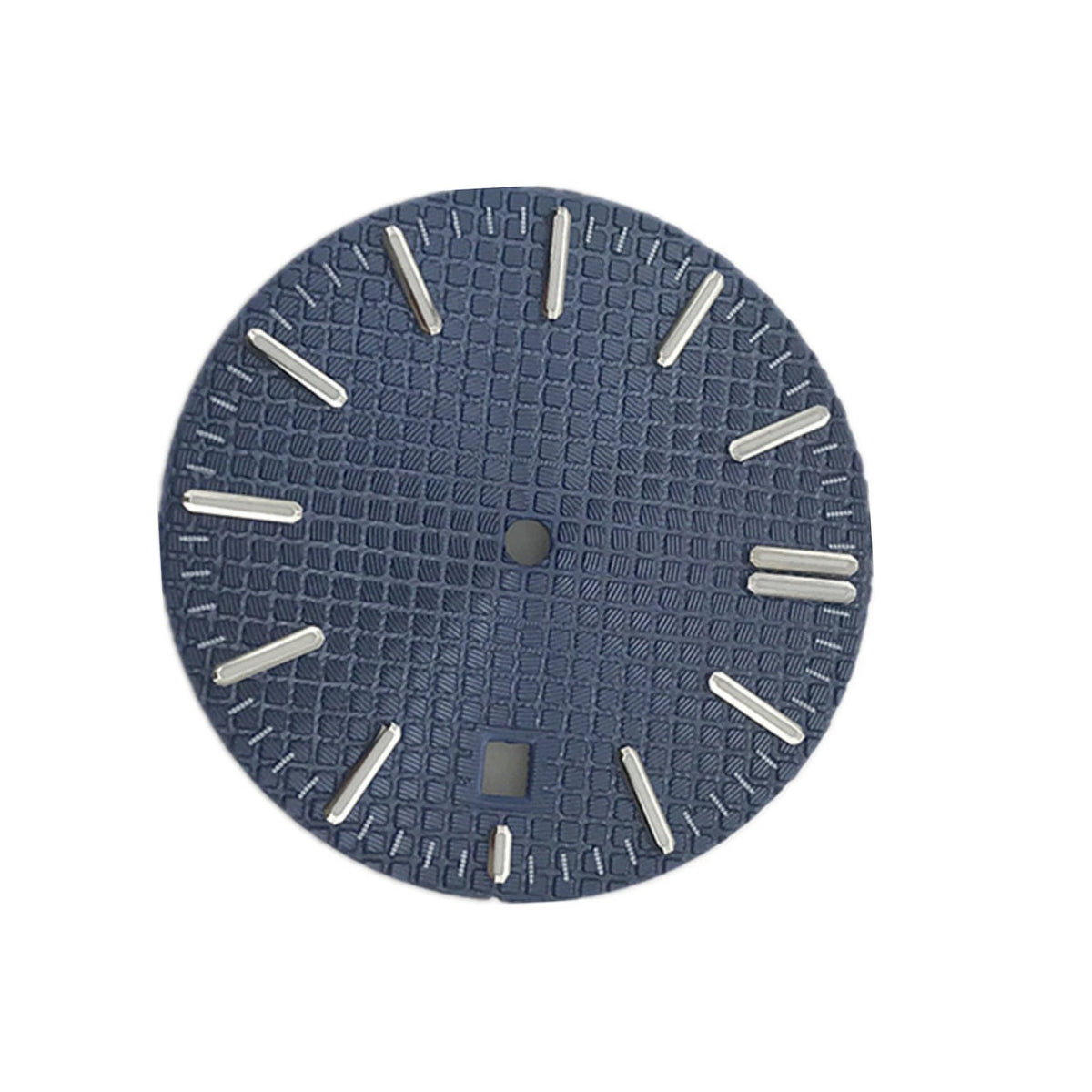 31.7mm Blue Single Date Watch Dial Plate For DG2813 Movement