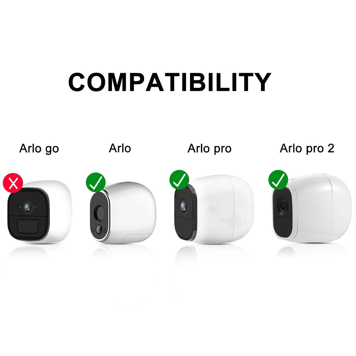Skylety 3 Pack Security Wall Mount, Metal Magnetic Mount 9 Piece Set, White