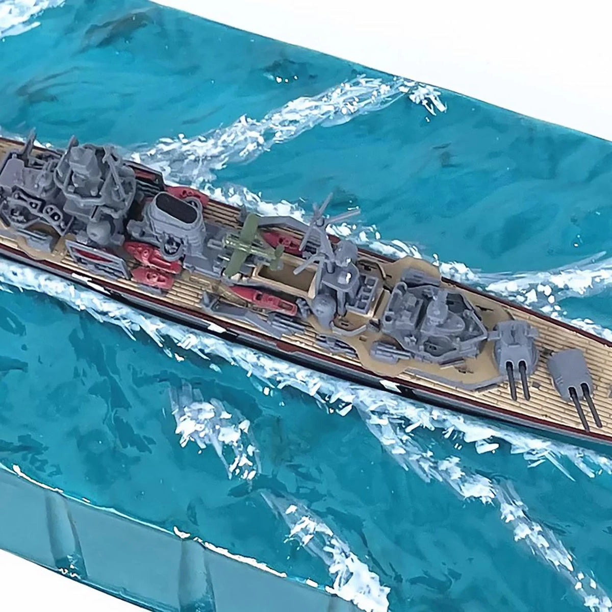 1/1000 Alloy WWII German Prinz Eugen Heavy Cruiser Model Souvenir Gift