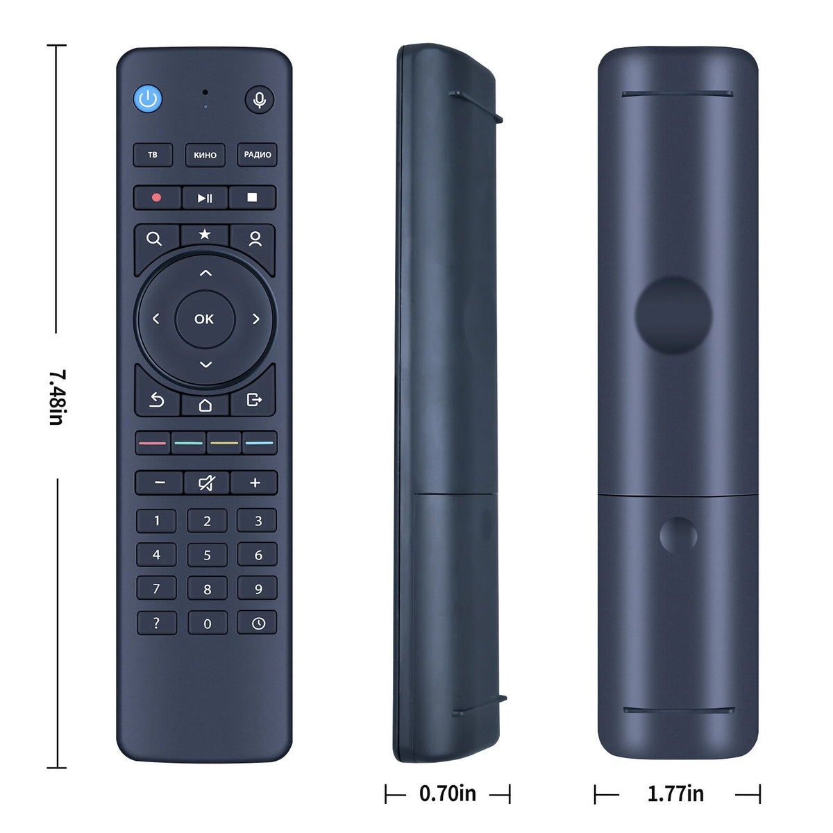 T4HS2302/38KA Replacement Remote Control For Tricolor TV