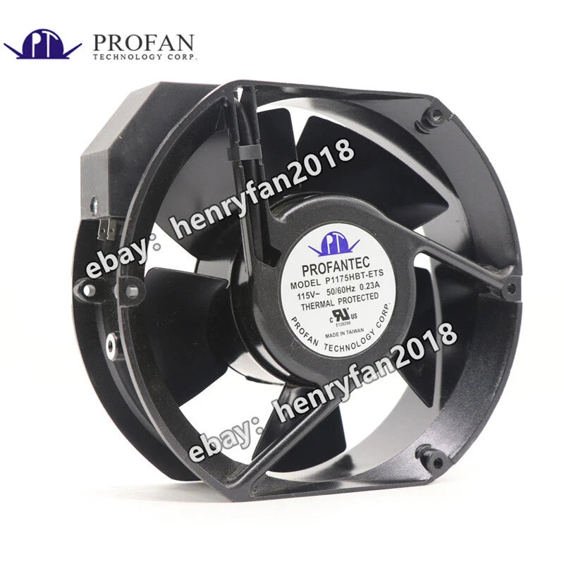 For PROFANTEC P1175HBT-ETS AC 115V 0.23A 172*150*51mm Axial Cooling Fan